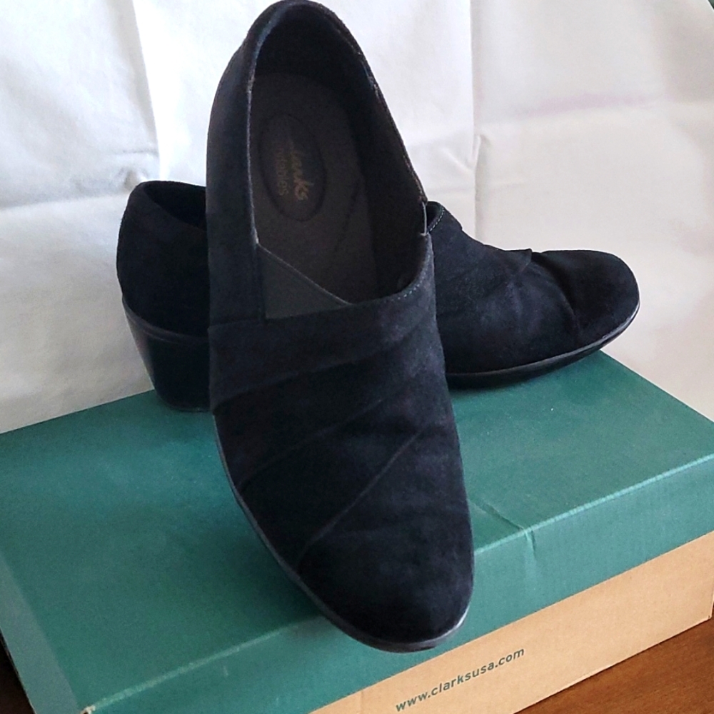 Booties - Suede -  Clark's